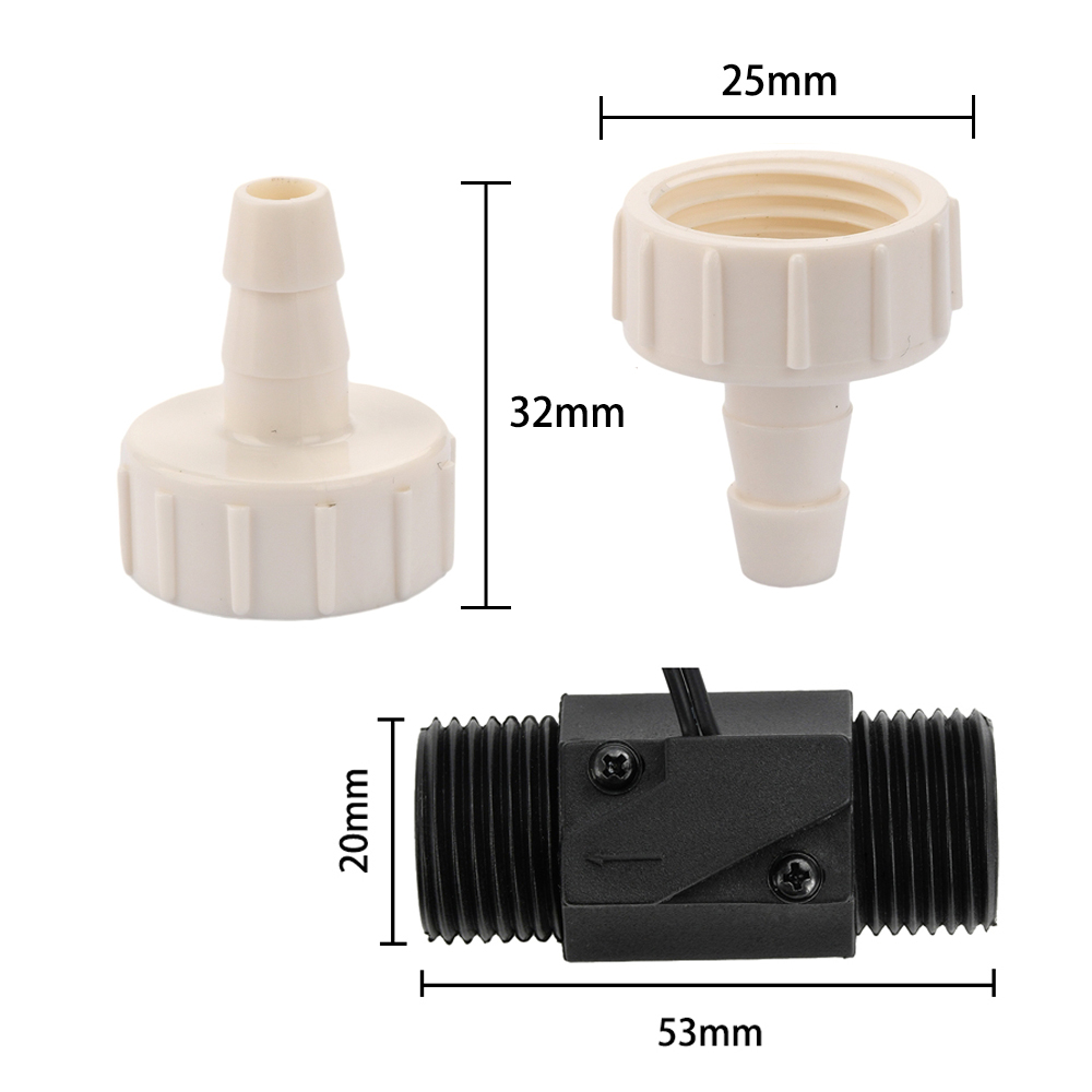 AC 220V Wasser durchfluss Sensor Schalter Druck messgerät Automatische Zirkulation Regler Kaliber 6/8/10MM Düse Schützen Für DIY Sensor: Burgunderrot