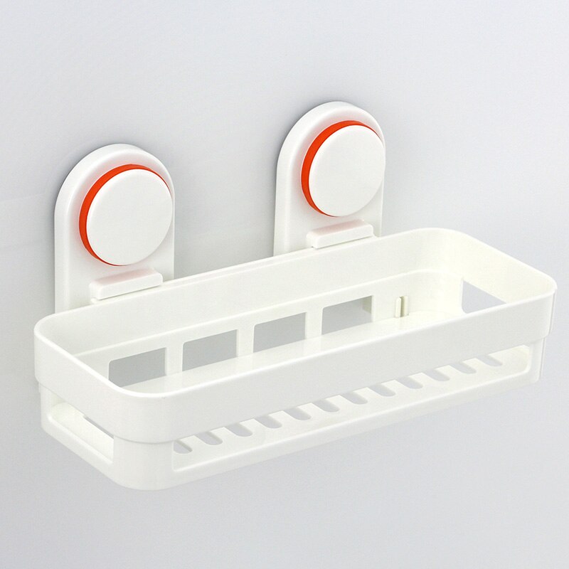 Zhangji-estante de pared para baño de ABS, accesorio de baño de , ventosa, soporte de cesta de esquina, estante de ducha Prateleira: square