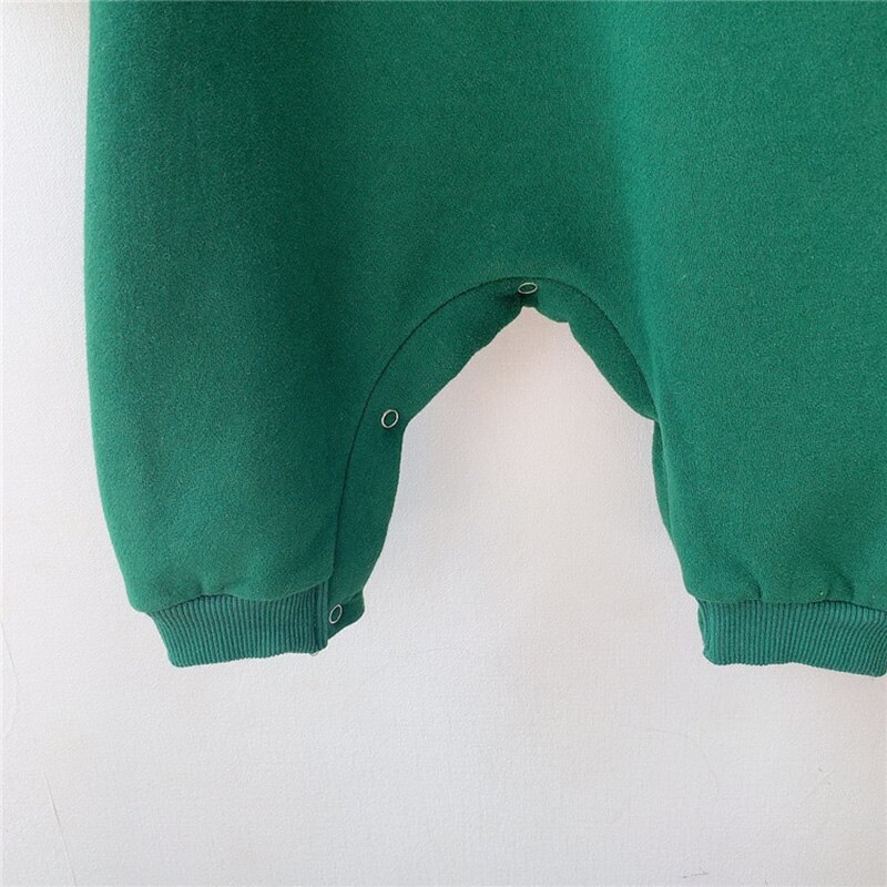 MILANCEL-ropa gruesa para bebé, peleles de estilo coreano, Mono para niño, novedad de invierno de