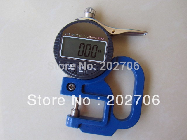 0.001mm Micron Digital Dial Thickness Gauge thickness tester thickness meter with flat head