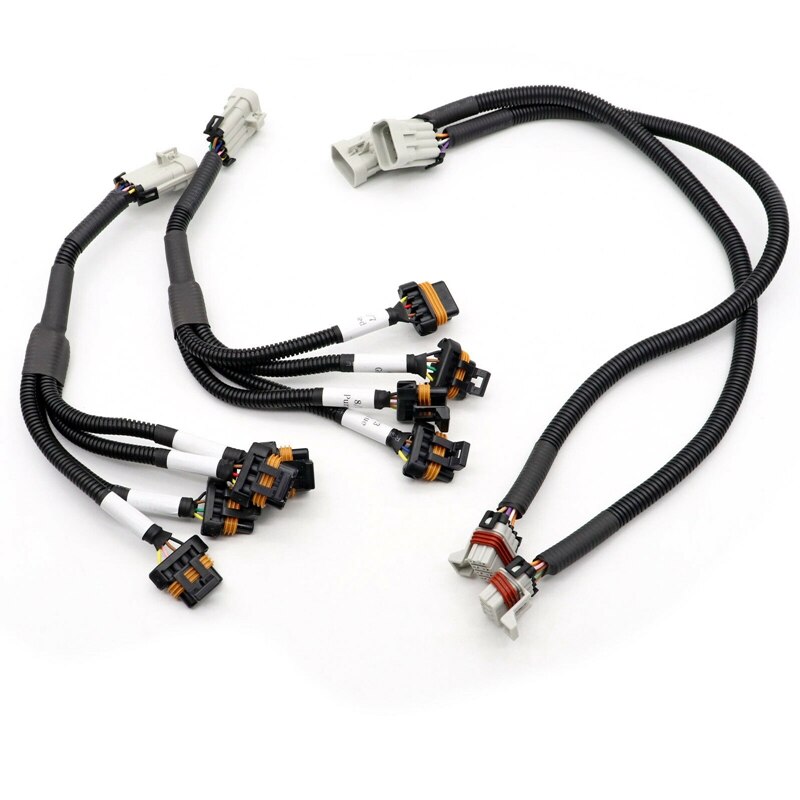 4 stuks Coil Pack Relocation Kit voor LS1 LS6 LSX Inbegrepen Spoel Harnas en 36 Inch Uitbreiding