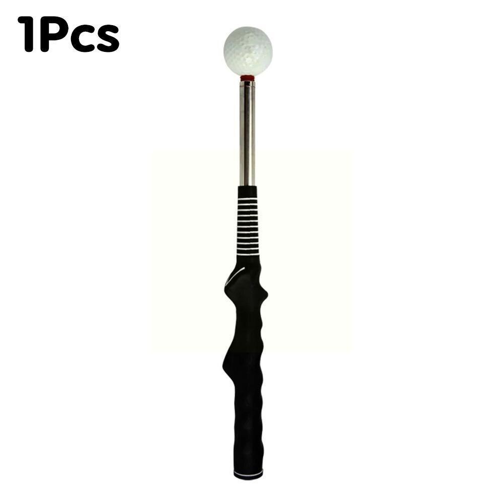 Golf Telescopic Swing Stick Golf Swing Training Device Golf Practice Calibration Bat Stick Swing Aid Q2r0