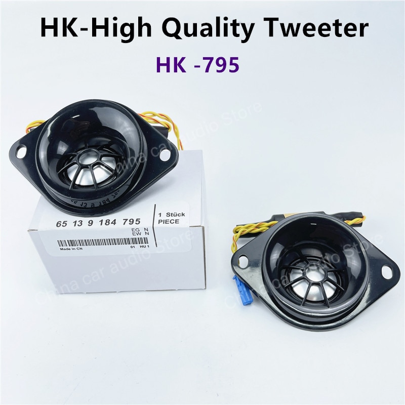Altavoz de alta frecuencia HK para coche, bocina para BMW F20, F21, E87, E88, E63, E64, 5GT, F07, F01, F03, M7, X1, E84, X3, E83, serie 1, 5, 7