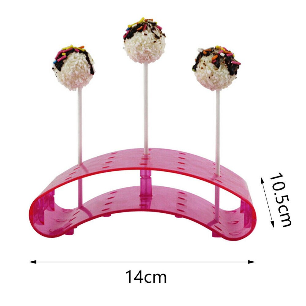 20 Gaten Cake Stand Pop Lollipop Stands Cake Display Stand Houder Lolly U-vormige Display Diy Bakvormen Taart Keuken Gadgets