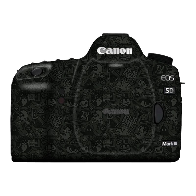 Camera body Skin For Canon EOS 5D mark III 5DIII 5D3 Camera Skin Sticker Decal Protector Anti-scratch Coat Wrap Cover Case: jdty