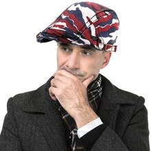 Varm kørehætte nyhedsdreng kasketter gammel mand hat cool unisex beanie ridning udendørs flerfarvede hatte solbeskyttelse bomuldshue