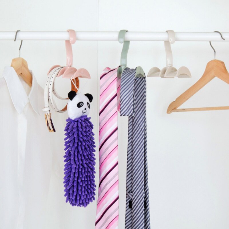 360-degree Rotation Closet Organizer Rod Hanger Handbag Storage Purse Hanging Rack Holder Hook Bag Clothing Hanger