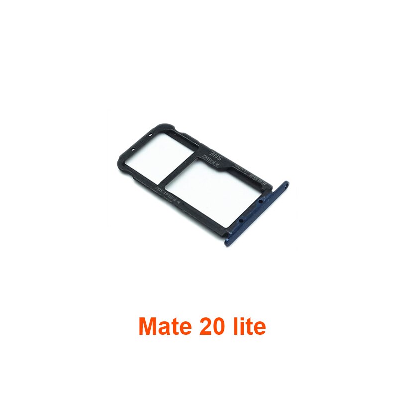 AAA SD karta pamięci uchwyt MicroSD Nano gniazdo karty Sim taca adapter dla HUAWEI Nova plus kumpel 10 lite kumpel 20 30 lite Nova 5i zawodowiec