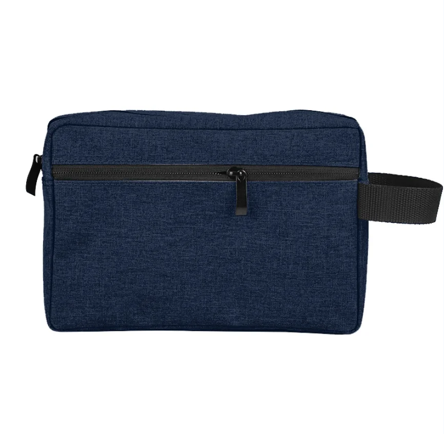 Neceser de viaje para hombre, neceser de viaje portátil impermeable de gran capacidad, bolsa de cosméticos para hombres y mujeres, bolsa de lavado de belleza: Negro