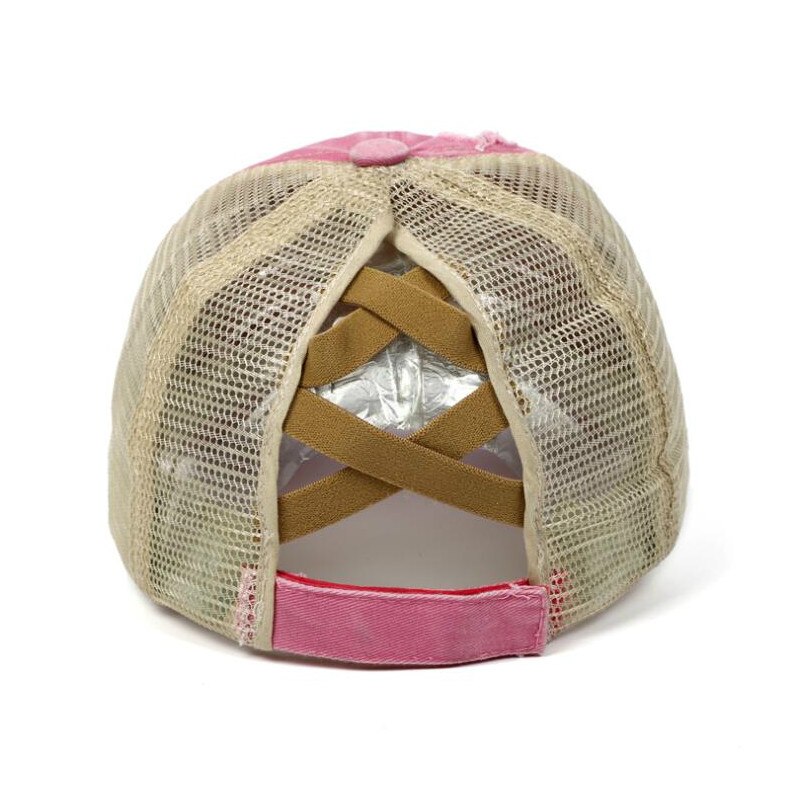 rose distress mesh baseball cap hip hop outdoor sports summer women cap embroidery flower snapback hat cap curved cap