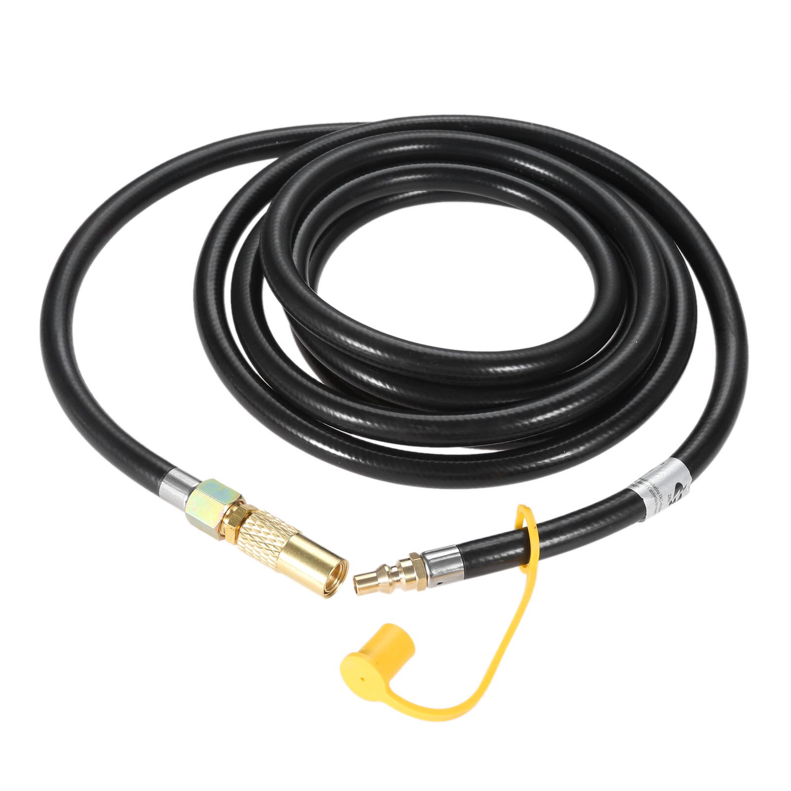Pressure Propane Hose Quick Connect Extension Fits Rv 1/4" Shut Off Qucik Connect Control Valve