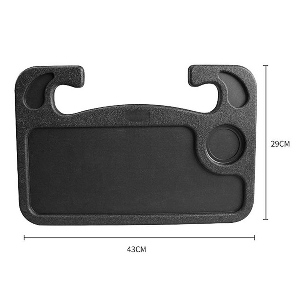 Multi-functional Car Laptop Stand Notebook Desk Steering Wheel Tray Table Food Drink Holder Car Card Table Computer Car Interior