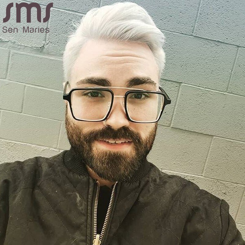 Vierkante Optische Bril Klassieke Recept Glas Vrouwen Vierkante Bijziendheid Brillen Frames Mannen Bril Frames