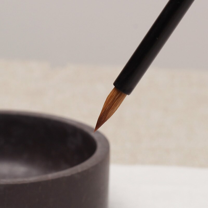 Kalligrafiepen van wolvenhaar, chinese penseelpen, volwassen geschriften kopiëren, speciale chinese kalligrafiepenselen met wezelhaar, tinta china
