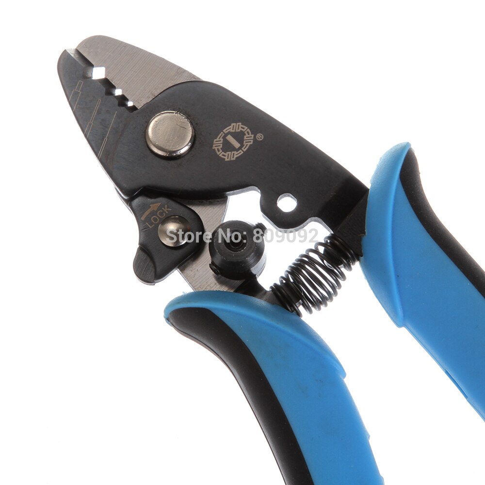 Pratico Strumento Mano Più 3 Foro di Regolazione Cavo di Filo In Fibra Ottica FTTH Stripper Stripping Taglierina Pinze Strumenti