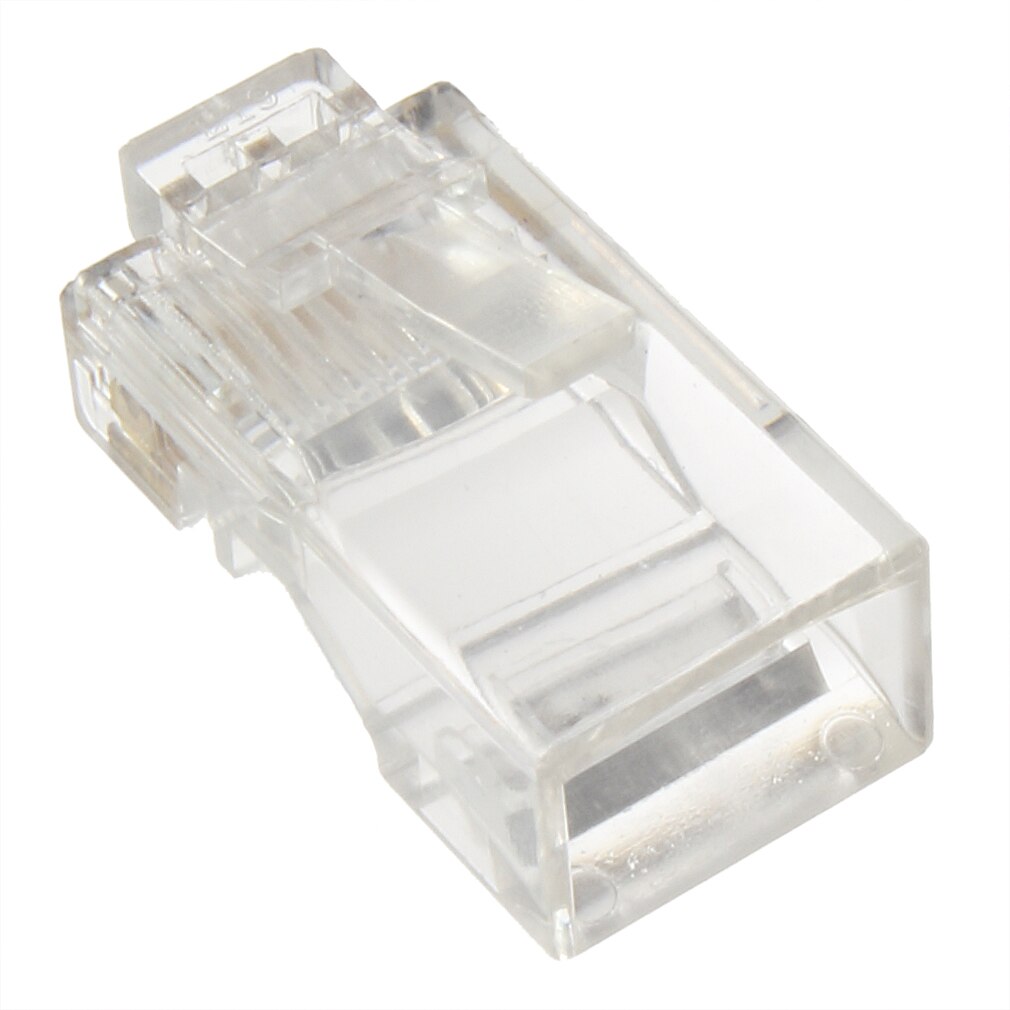 Effen Of Gevlochten Draad Harde Of Soepele Kabel RJ45 CAT5 Crystal Modulaire Plug Lan Network Connector