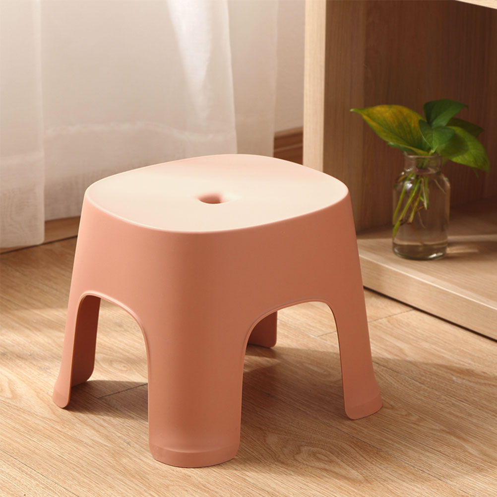 Chaise d'extérieur antidérapante, escabeau pliant, salle de bain rouge, petit pour enfants en bas âge