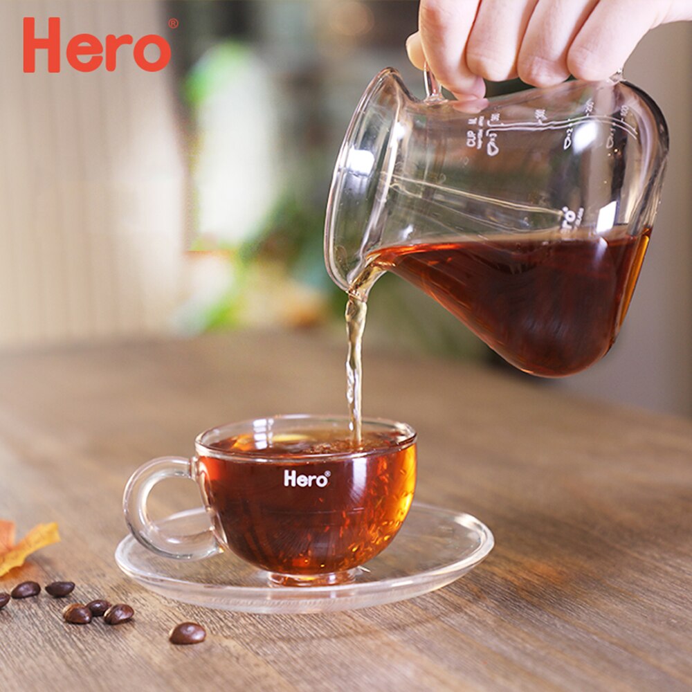 Coffee Cup Reusable High Glass Coffees Cups Simple European Style Cappuccino Flower Cups Latte Coffee Cup