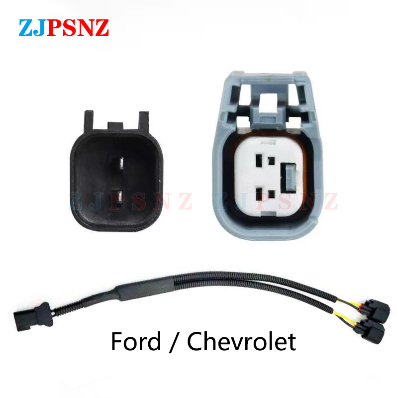 Auto Hoorn Plug Luidspreker Adapter Pigtail Socket Twee Speciale Lijn Beam Hoorn Kabelboom Vrouwelijke Mannelijke Plug Hoorn Socket Conversie: Ivoor