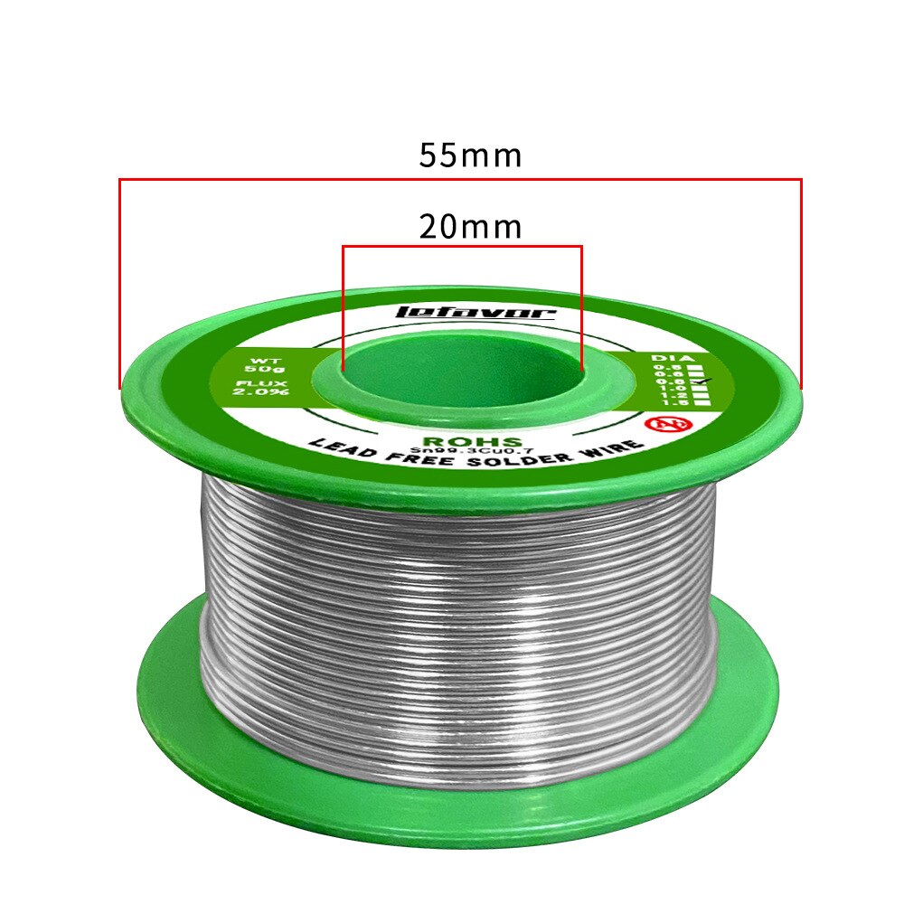 Lead-free Silver Solder Wire 1.0mm 0.8mm Speaker Diy Material Solder Soldering Wire Roll Welding Solder Wire