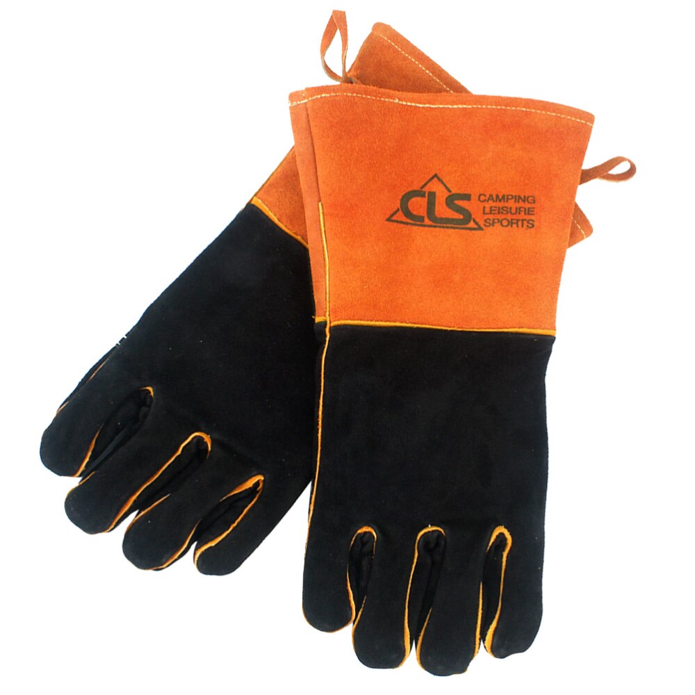 1 Pair Sturdy Gloves Camping Glove BBQ Gloves for Heat Insulation Camping