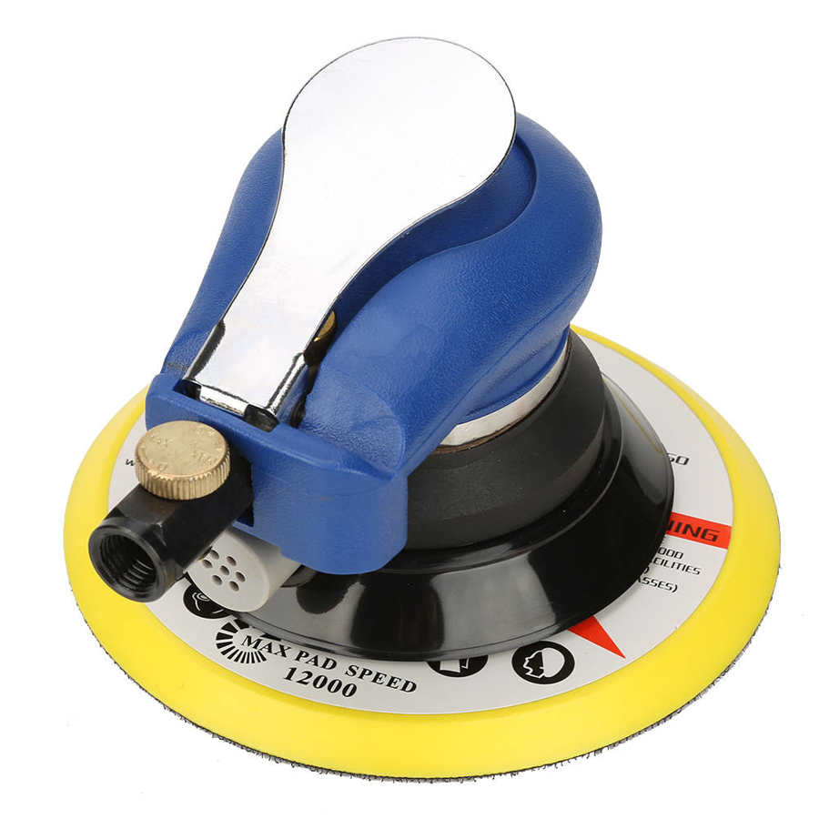 AT-980 Air Random Orbital Sander Round Polisher Pneumatic Hand Sanding Tool AU