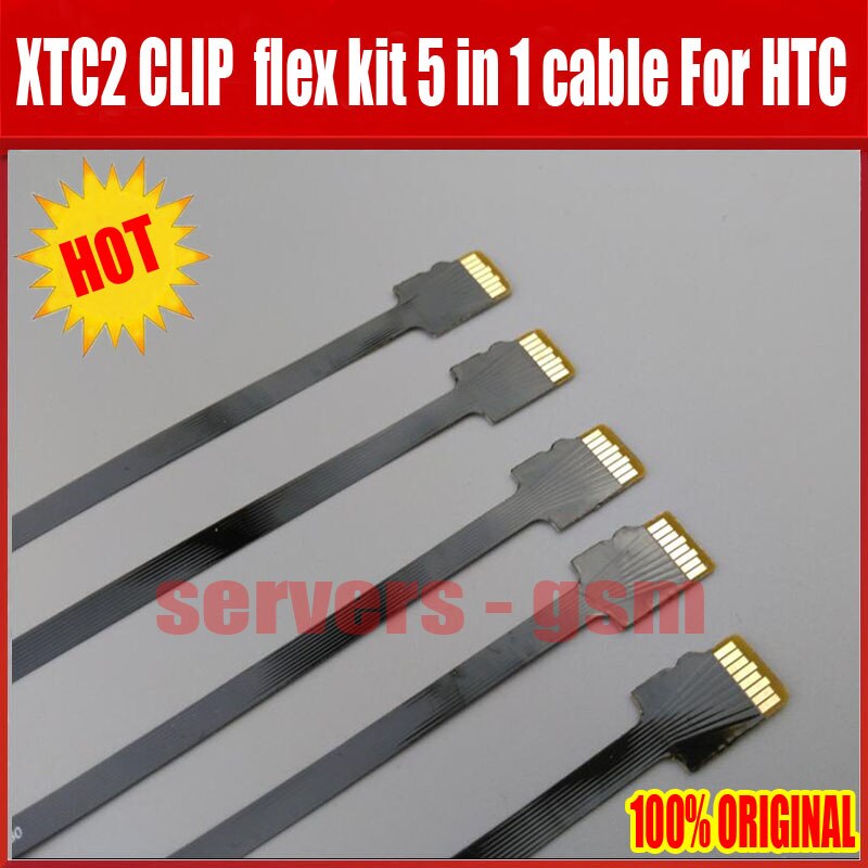 Neueste 5 teile/los Original xtc 2 Clip flex kabel XTC CLIP 2 flex kit 5 in 1 Für HTC ohne box