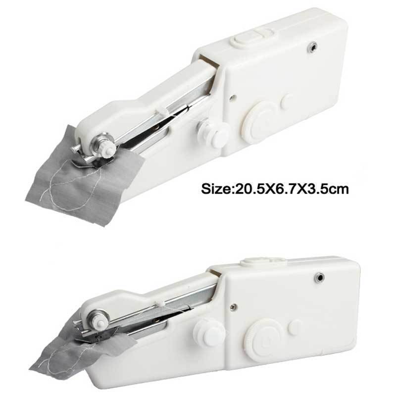 Portable Cordless Hand Held Cross-Stitch Sewing Machine Home Travle Clothes