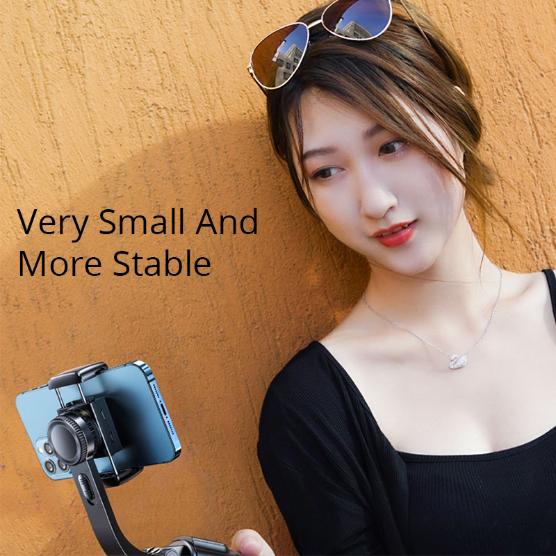 Bonola Handheld Gimbal Stabilizer Statief Voor Iphone 12 Pro Max/Samsung S21 S20 Note 20/Xiaomi Smartphone Gimble selfie Stok