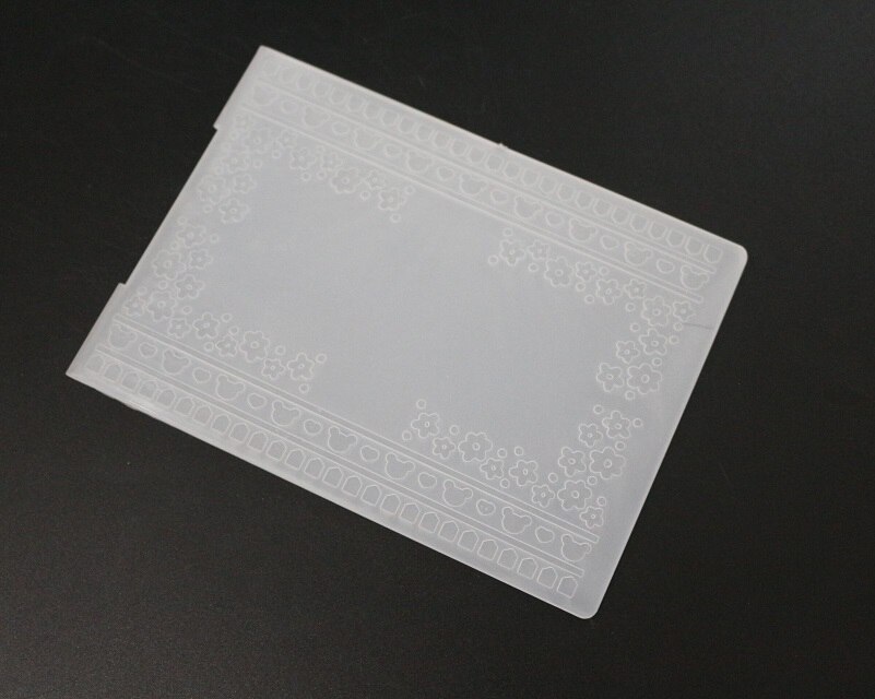 Plastic Embossing Map Diy Scrapbooking Album Card ... – Grandado