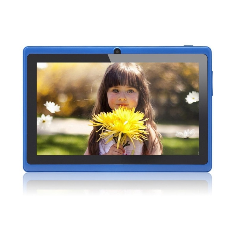 7 Inch Android Google Tablet Pc 4.2.2 8Gb 512Mb DDR3 Quad-Core Camera Capacitieve Touch Sn 1.5ghz Wifi Blauw