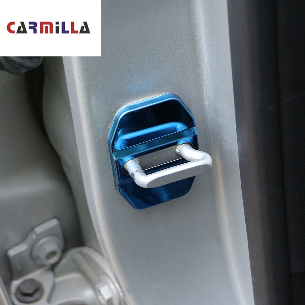 Cubierta de protección para cerradura de puerta de coche, accesorios para cerraduras de puerta Interior, embellecedor, para Jeep Compass 2th, , , ,