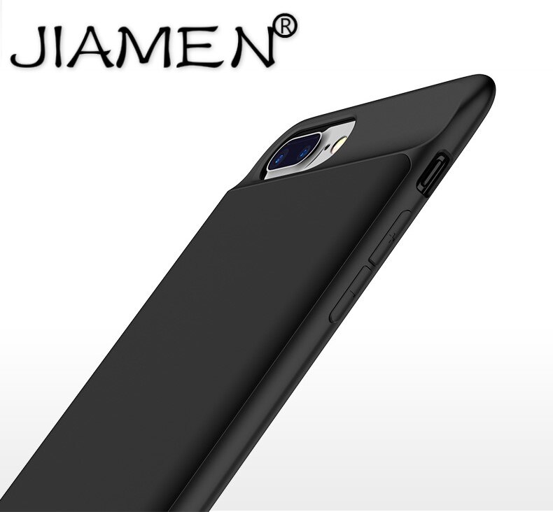 2500 /3700 batterijhoesje voor iphone 8 7 6 6s plus back-upladerhoesje powerbank batterij oplaadhoesje voor iphone 6 6 s 7 8