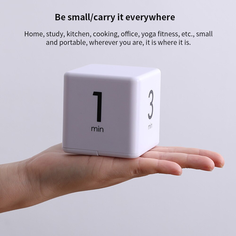 Cute Timer Kitchen Timer Rechargeable Stylish Mini Timer 1-60 Minutes Time Management Kitchen Accessories