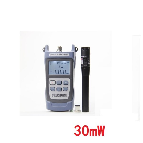 -70 ~ + 10dBm Optische Power Meter Glasvezel Visual Fault Locator 1Mw 10Mw 20Mw 30mw: 30mW and power meter