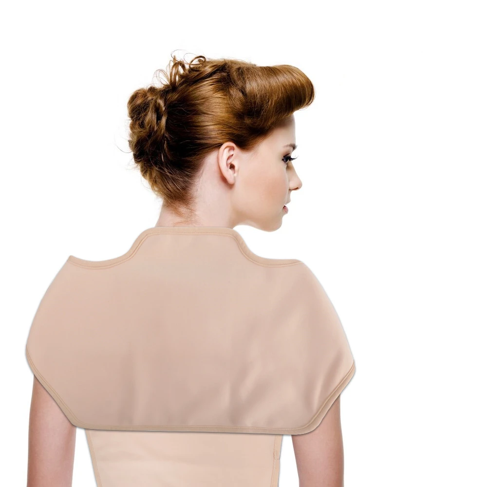 Bio-rizinusölpackung, wiederverwendbare packung mit weichen, elastischen bändern, kompression, verbessert den schlaf, rizinusölwickel für die leber, rizinus: Orange