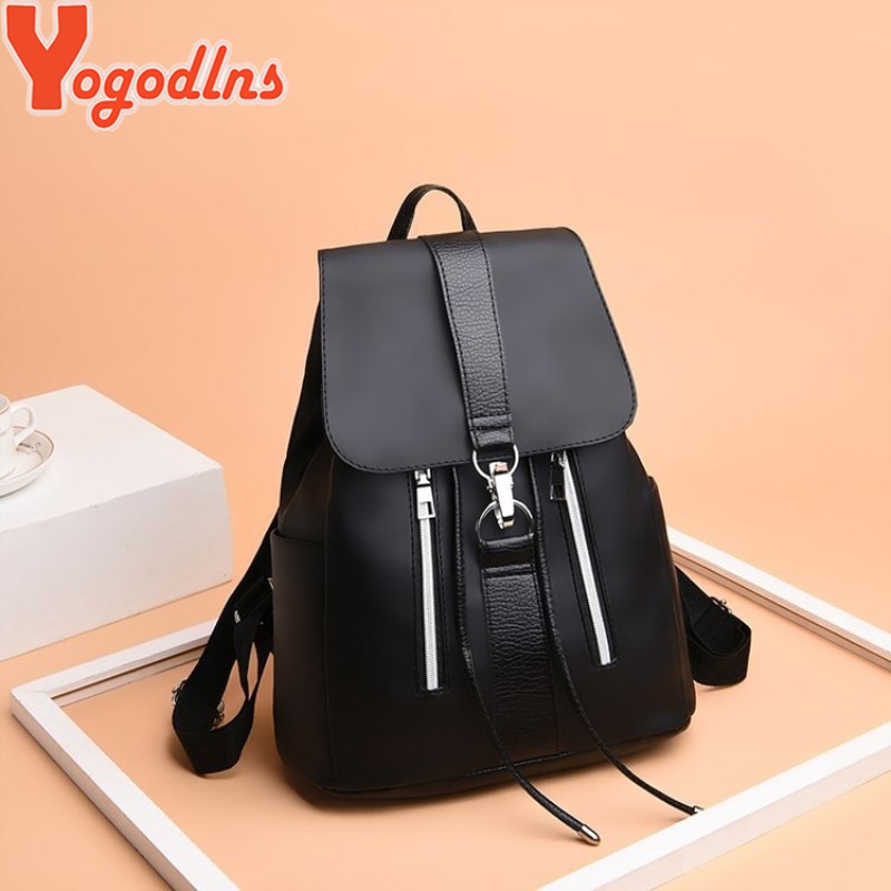 Yogodlns femmes sac à dos Preppy Style dos sacs pour adolescentes sac Nylon sac à dos sac à dos étanche