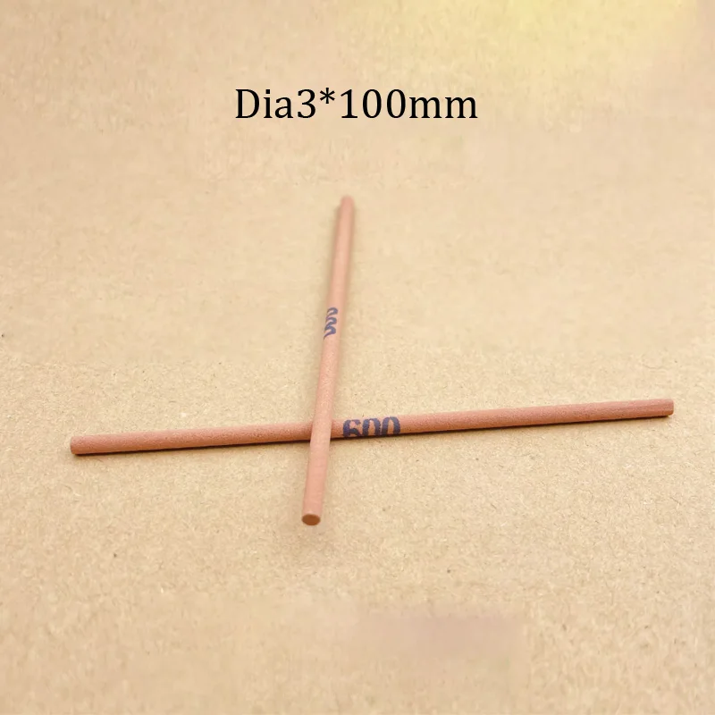 5pcs Round Polishing Oil Stone Fine Grinding Oilstone Strip Sharpening Knife Stone for Knives Kit Metal Alloy Steel Φ3~12mm