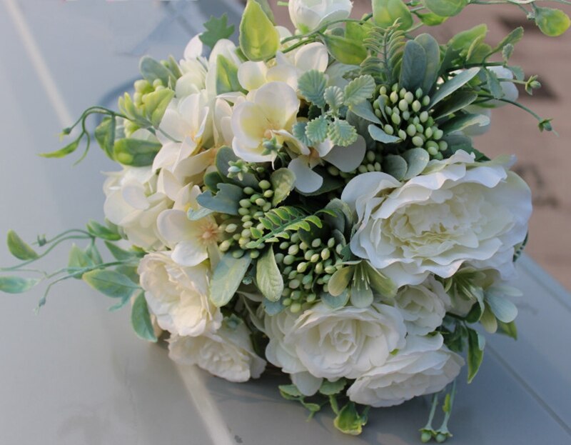 Bridal Bouquet Rose Wedding Flowers Bridesmaid Bouquet Artificial Wedding flower de mariage