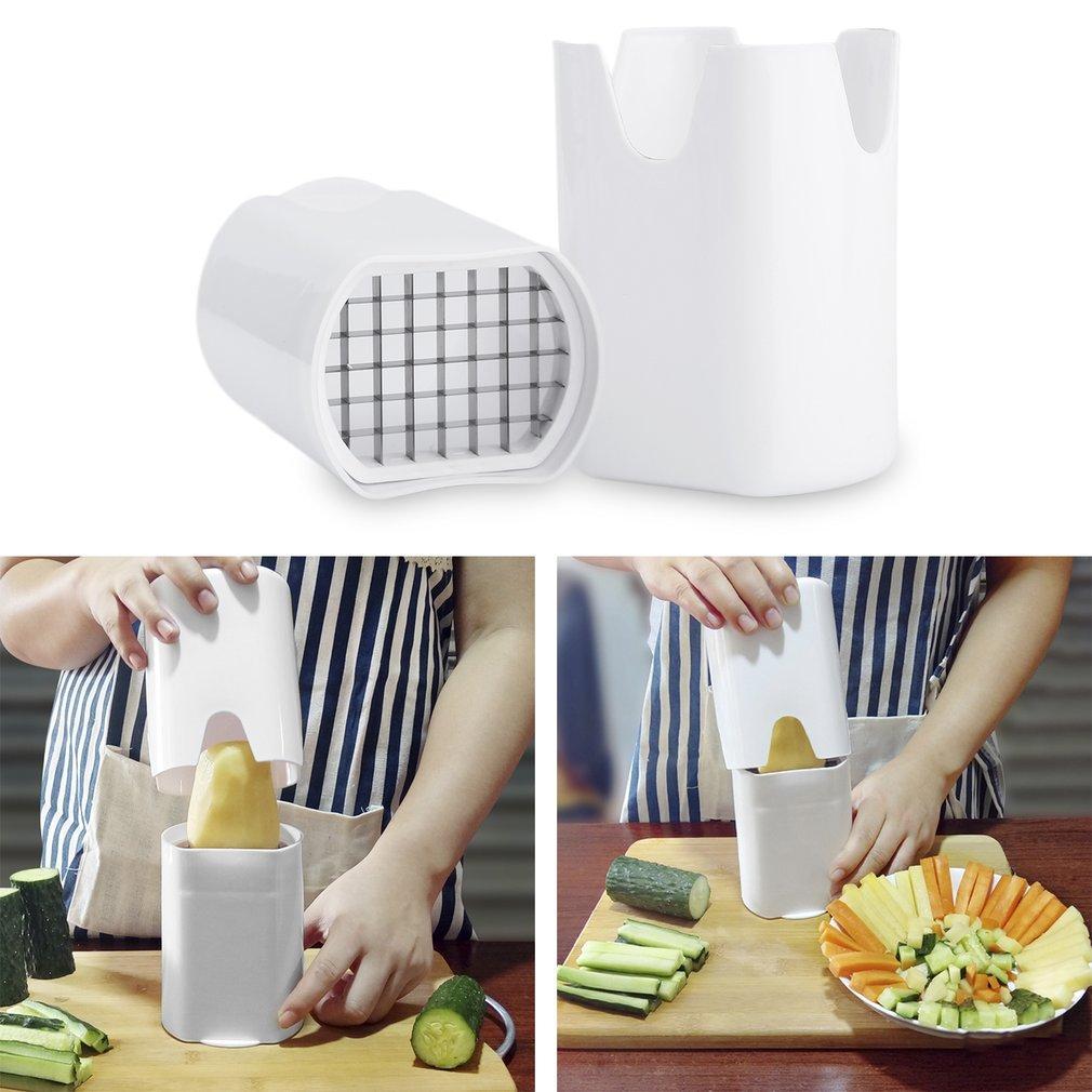 Easy Chip Cutter Chipper French Fry Potato Chopper Makes Perfect Fries Chips KW