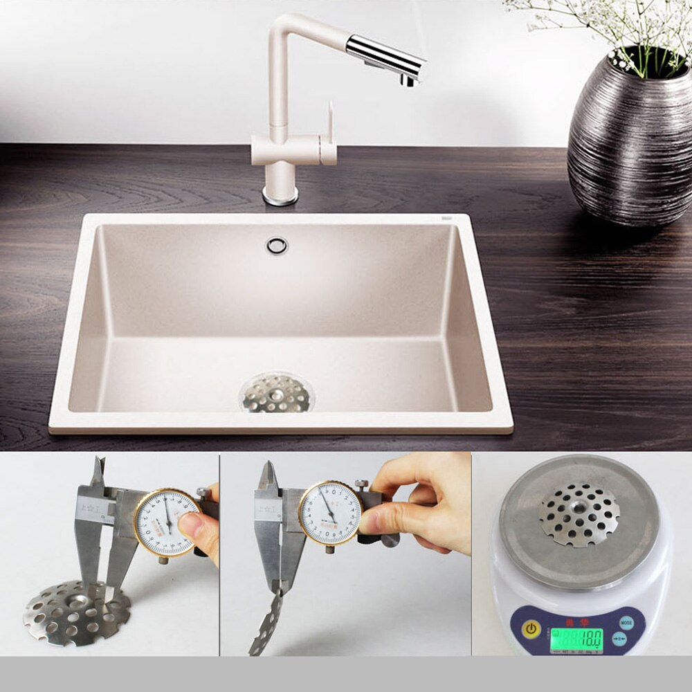 Talea 65mm flange sink drain strainer waste sink accessories stainless steel sink drain cover of Garbage Disposal M0414N004