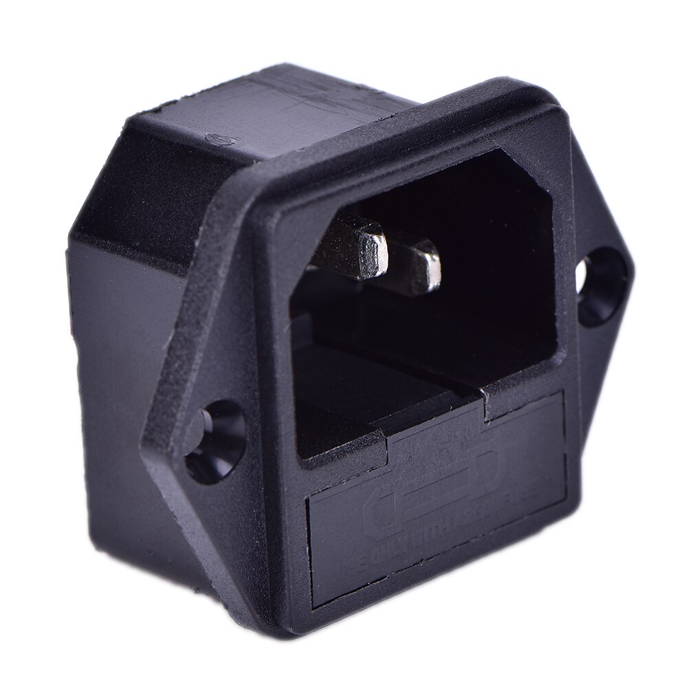 1PC 10A 250V AC AC-03 Power Socket With Safety Fuse Holder Socket Connectors