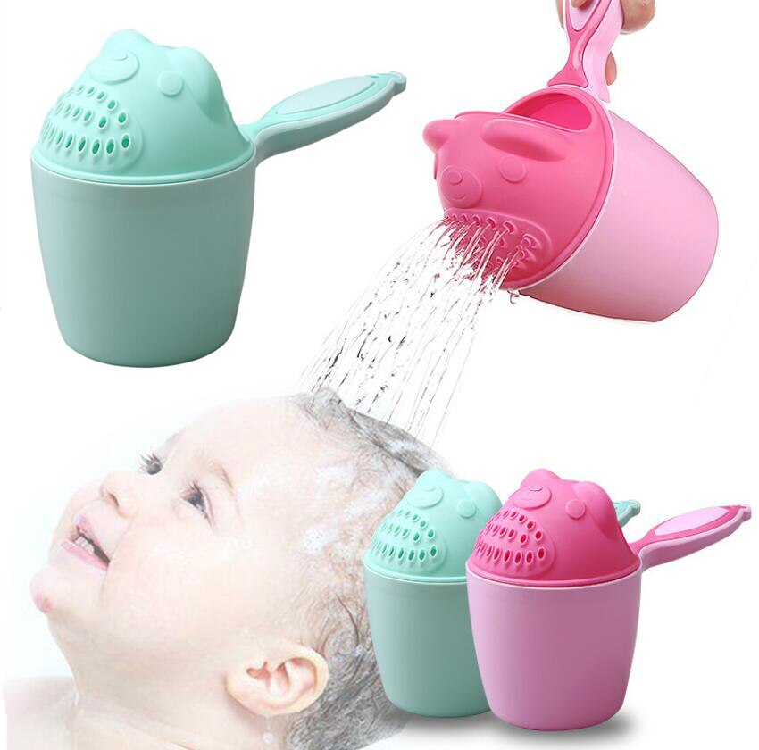 Baby Reborn Shampoo Cup Hair-Cup Douche-Lepels Bad-Caps Wassen Waggel Baby Kinderen Cartoon Leuke Voor pasgeboren Meisjes Jongens