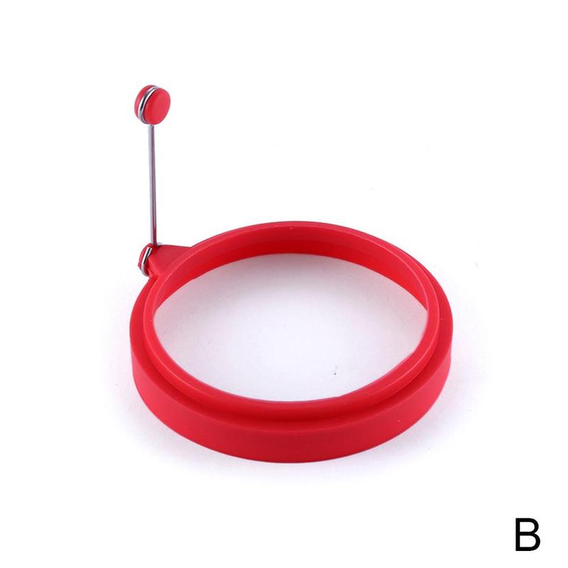 Silikon stekt ägg pannkaksring omelett stekt för matlagning formare ugn form panna stekägg kök runt frukost ägg  n0 h 0: B