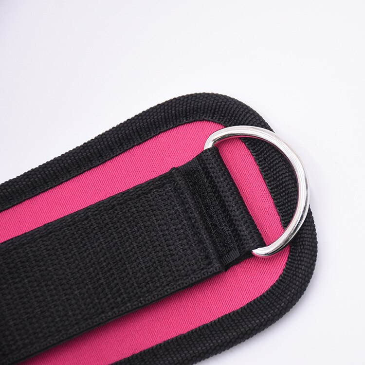 Regolabile D-squillare Cinturino Alla Caviglia Fibbia corpo edificio fascia di Resistenza Palestra Multi Della Coscia Della Gamba Polsini Della Caviglia Peso Potenza di Sollevamento per il fitness