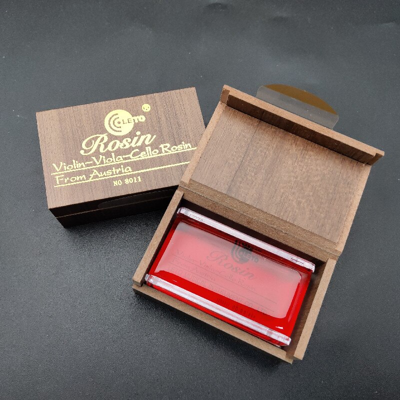 10PCS Leto Good Violin Viola Cello Rosin Round Shape with Plasic Box: 8011 x 10pcs