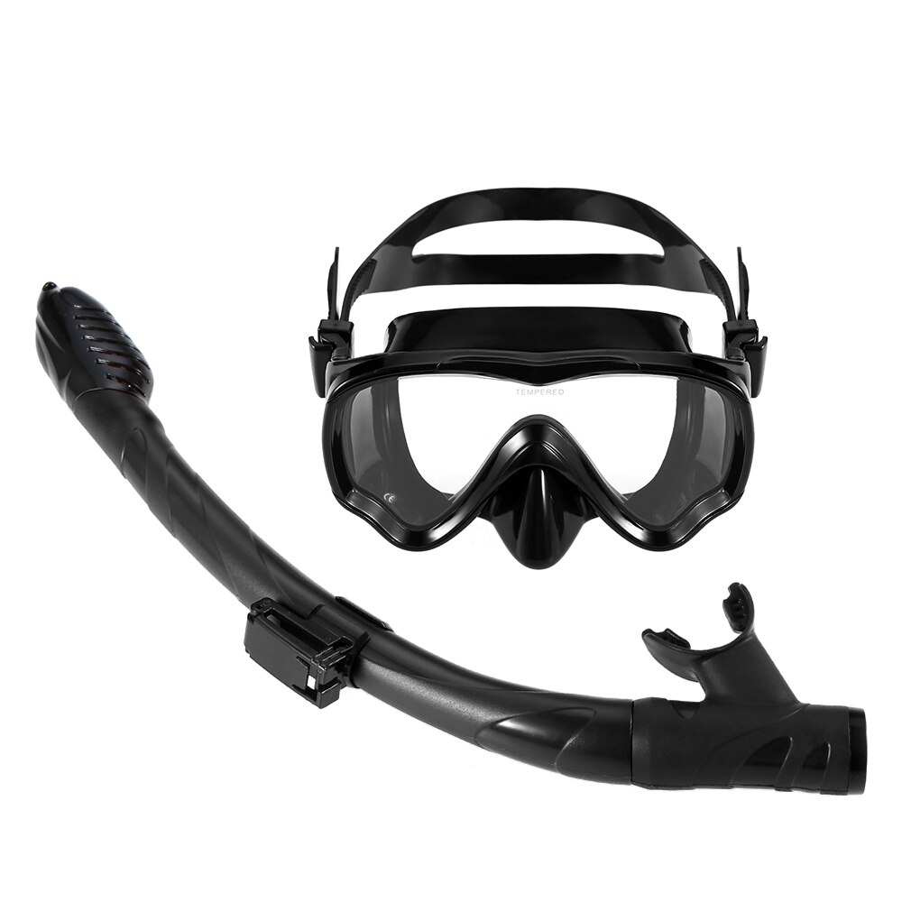 Kids Adult Scuba Diving Mask Tube Set Snorkeling Mask Goggles Glasses Swimming Diving Equipment Dry Snorkel Swimming Pool