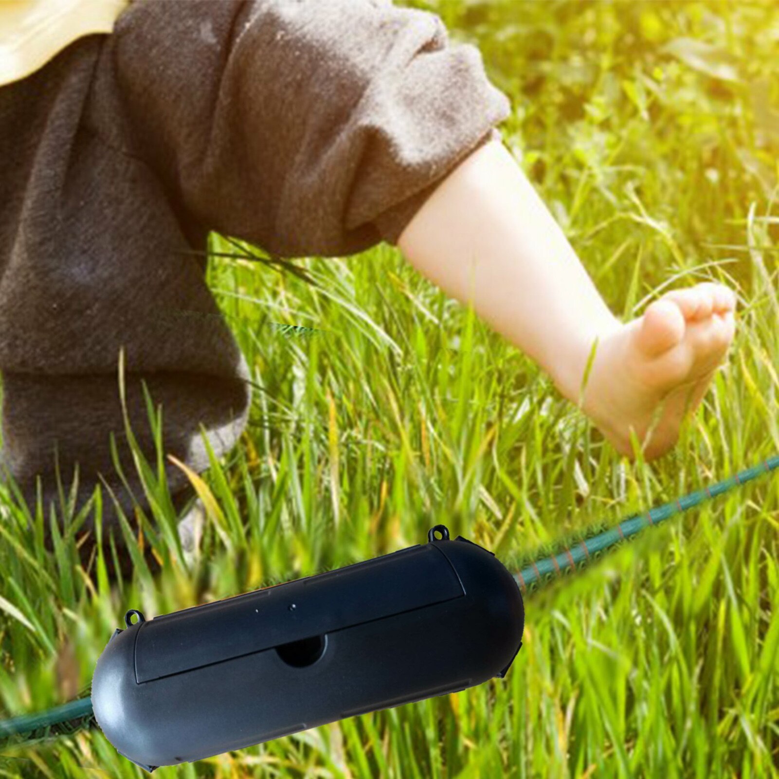 Zewnętrzny przedłużacz wodoodporna osłona bezpieczeństwa na zewnątrz wtyczka zasilania i ochrona przewodu zasilającego