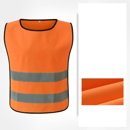 Hi Vis Safety Vest Reflective Riding Bike Bicycle Reflective Vest Cool Motorcycle Safety Vest Men Work Tool Vest Lightweight: cnss120049 orange / M