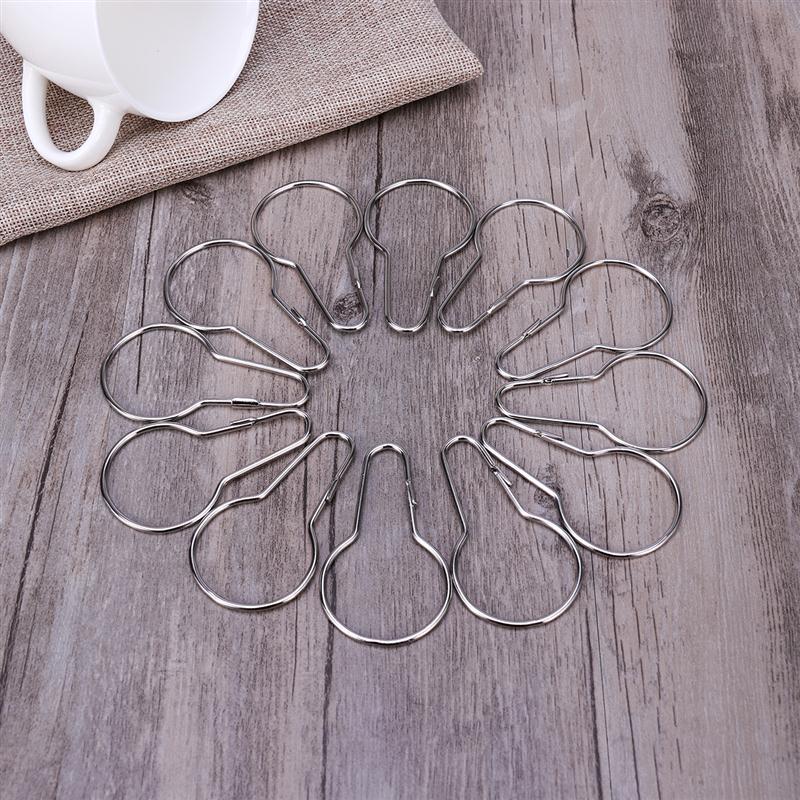 Ounona 12 Stuks Douchegordijn Haken Glide Ringen R... Grandado